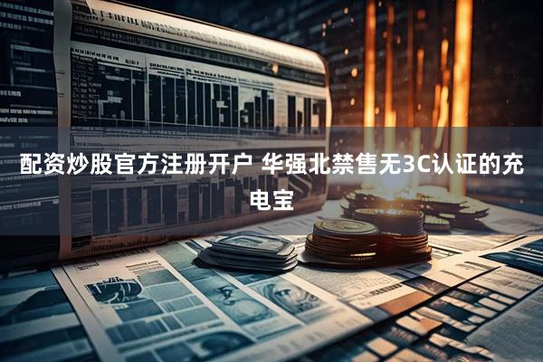 配资炒股官方注册开户 华强北禁售无3C认证的充电宝